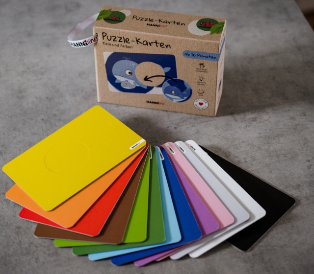 Rückseite der Puzzle Karten
