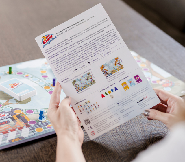 Spielanleitug und Spielzubehör