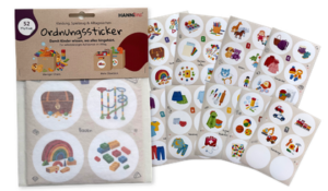 Ordnungssticker fürs Kinderzimmer